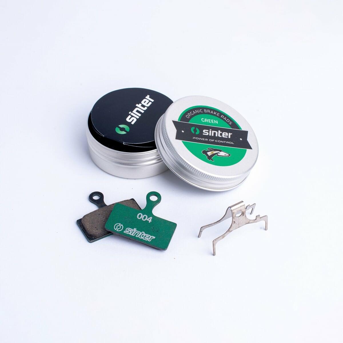 OKŁADZINY SINTER SHIMANO G TYPE GREEN