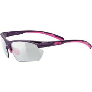 OKULARY UVEX SPORTSTYLE 802 V SMALL – fioletowo-różówy mat