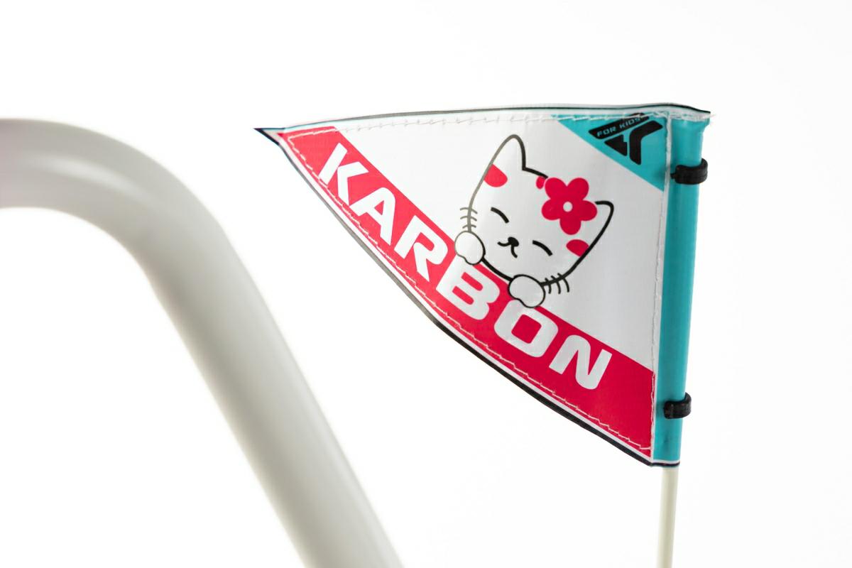 ROWER KARBON 14″ MIMI – błękitno-biały