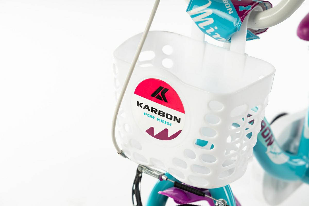 ROWER KARBON 14″ MIMI – błękitno-biały
