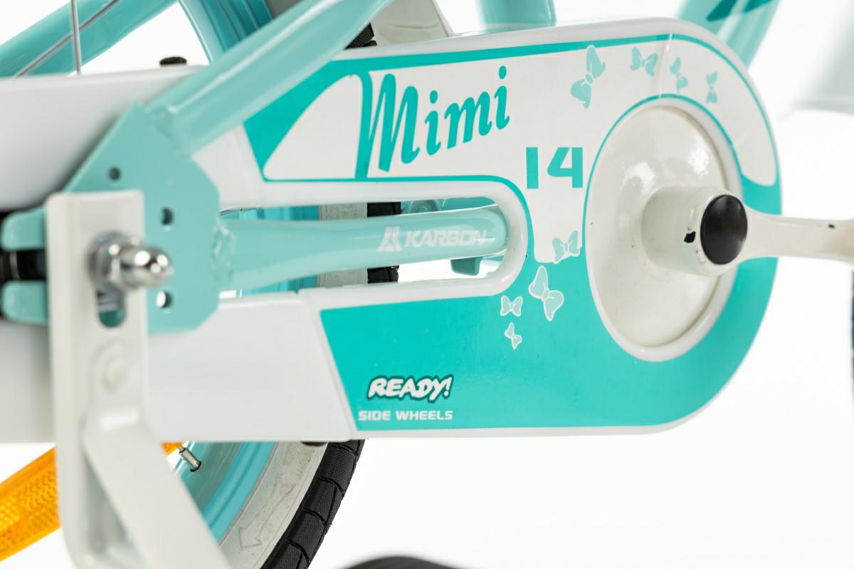 ROWER KARBON 14″ MIMI – błękitno-biały
