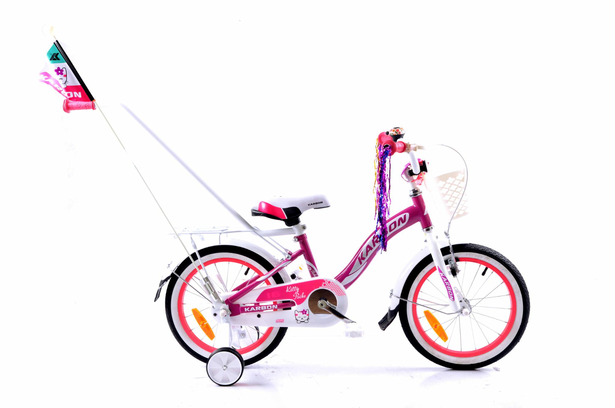 ROWER KARBON KITTY 16″ – fioletowo-biały