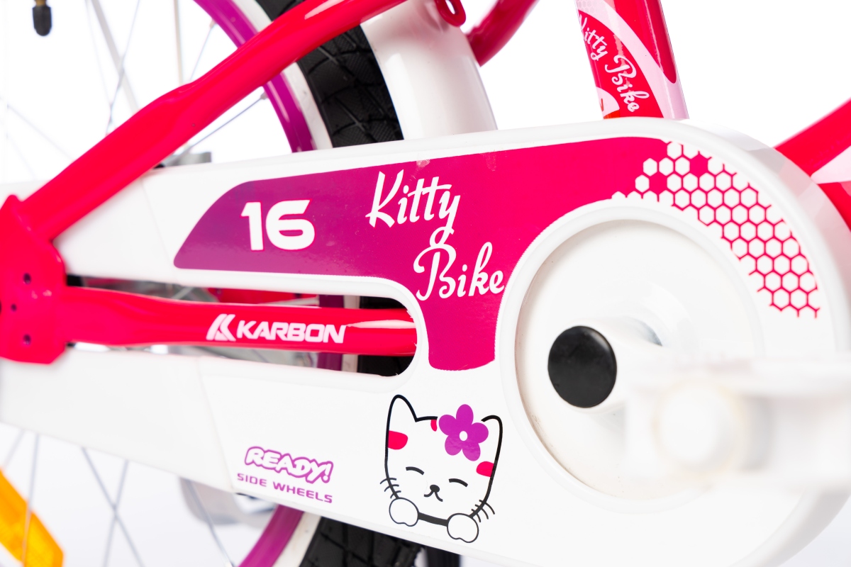 ROWER KARBON KITTY 16″ – różowo-biały