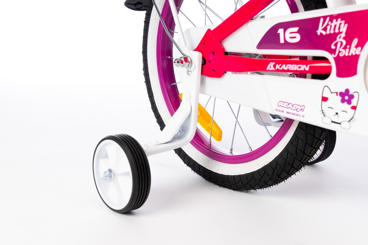 ROWER KARBON KITTY 16″ – różowo-biały
