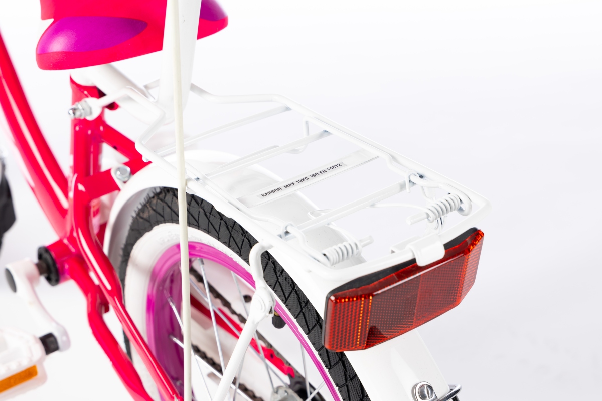 ROWER KARBON KITTY 16″ – różowo-biały