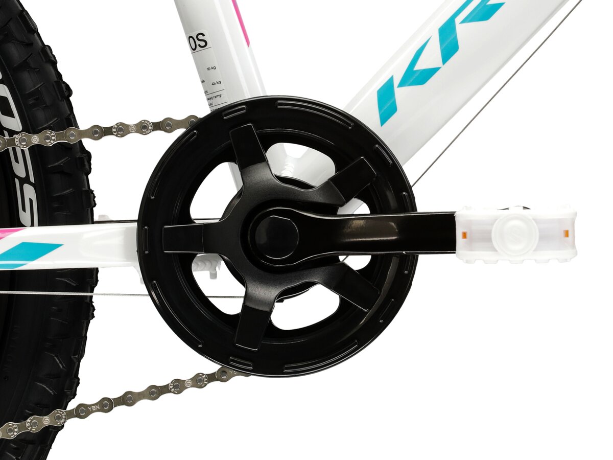 ROWER KROSS LEA MINI 1.0 2025/2026 – biało-niebiesko-różowy połysk