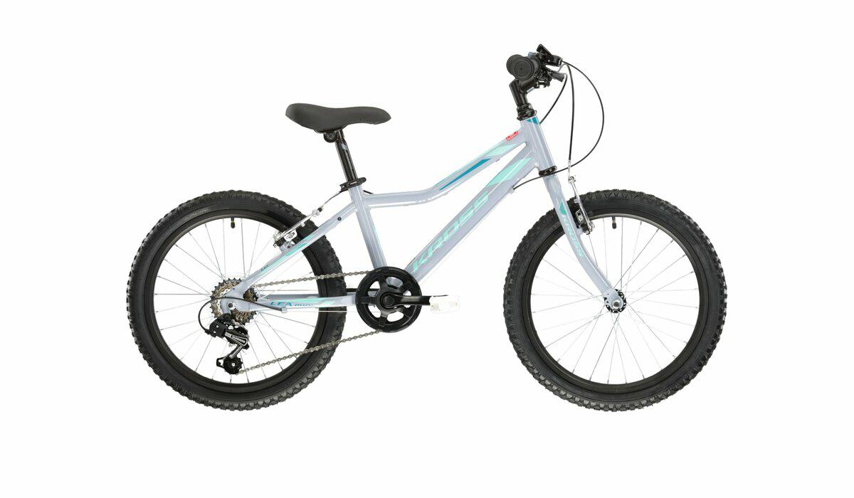 ROWER KROSS LEA MINI 1.0 2025/2026 – szaro-seledynowy połysk
