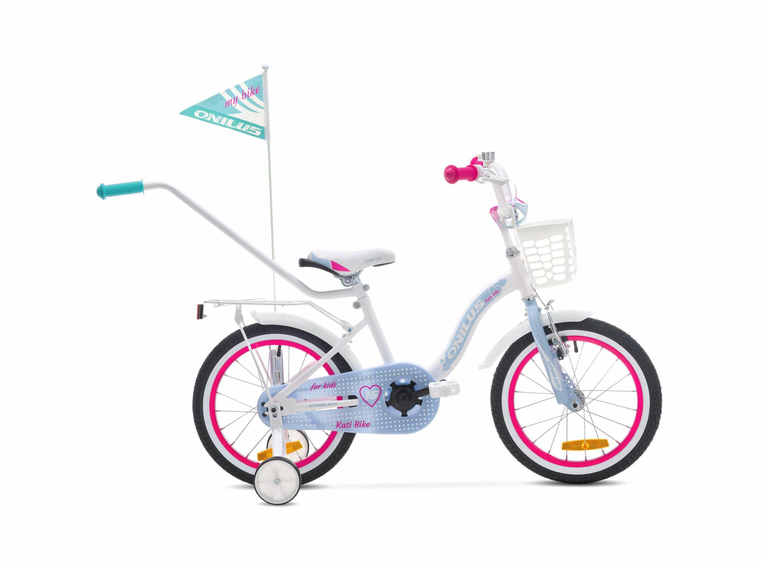 ROWER ONILUS 16″ KATI GIRL – biało-fioletowy