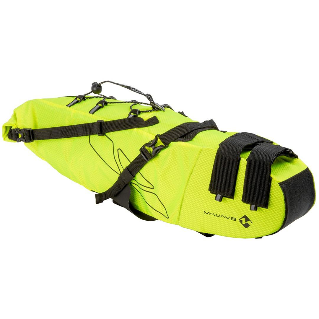 SAKWA PODSIODŁOWA M-WAVE ROUGH RIDE 11L – żółto-czarna