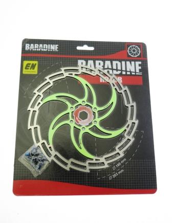 TARCZA HAMULCOWA BARADINE DB-05 – zielony, 180 mm