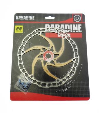 TARCZA HAMULCOWA BARADINE DB-07D – złoty, 180 mm