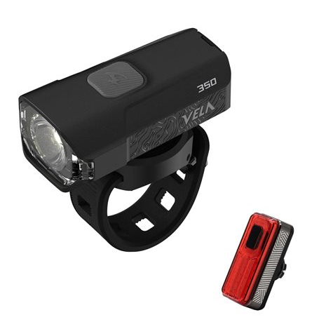ZESTAW LAMPEK MOON USB VELA 350+ HELIX LLITE 100LM