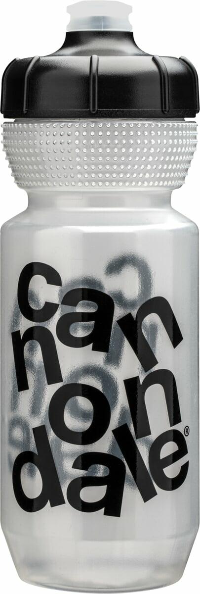 BIDON CANNONDALE GRIPPER STACKED – 600ml, przezroczysty-czarny