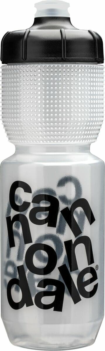BIDON CANNONDALE GRIPPER STACKED – 750ml, przezroczysty-czarny