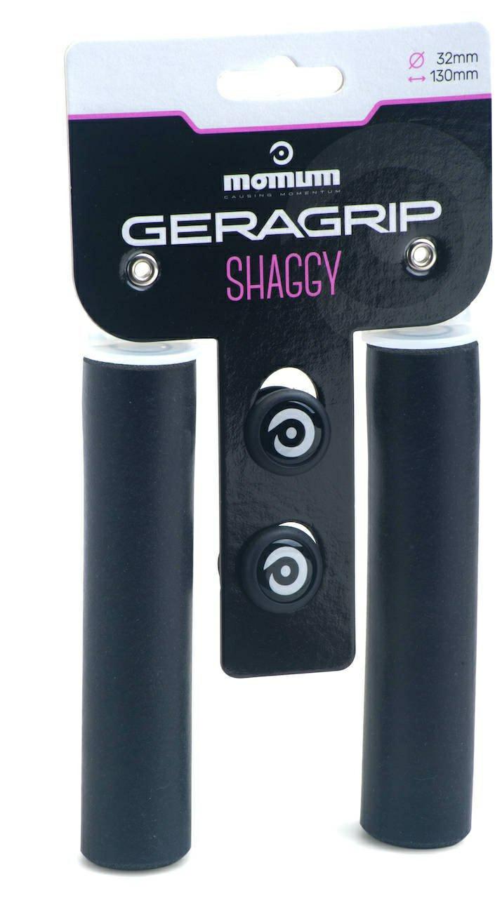 CHWYTY KIEROWNICY MOMUM SHAGGY – czarny