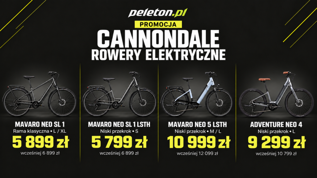 Rowery elektryczne Cannondale od 5 799 zł w PELETON. Poznaj Mavaro Neo i Adventure Neo, porównaj modele i rozmiary. Kup online lub odwiedź nas w Białymstoku.