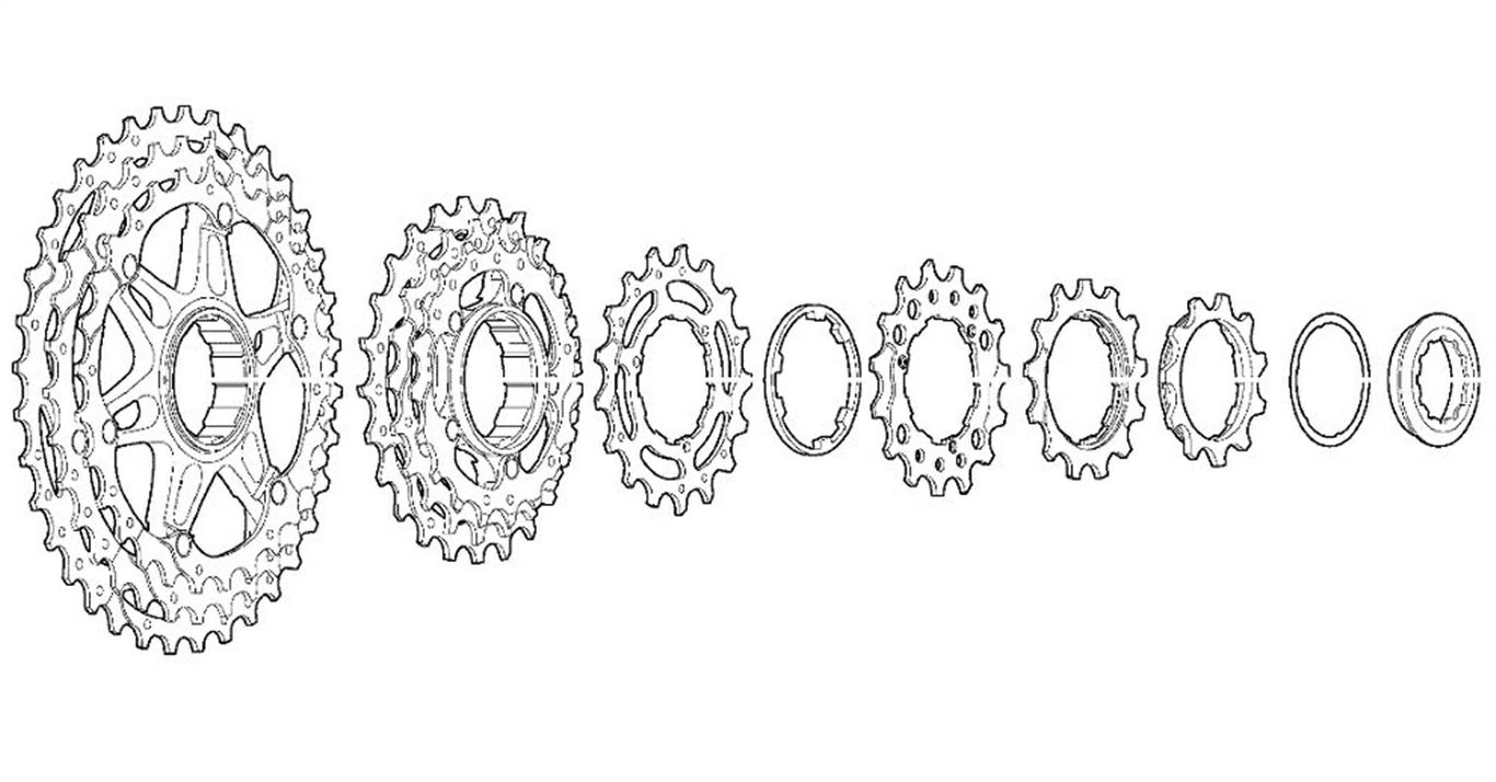 KASETA SHIMANO DEORE XT M771 – 11-36