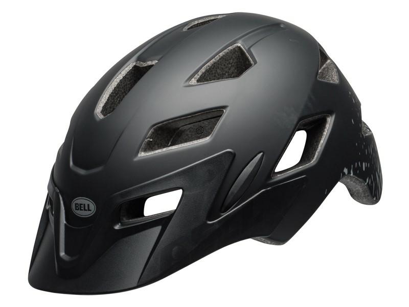 KASK BELL SIDETRACK – czarno-srebrny, 47-54 cm