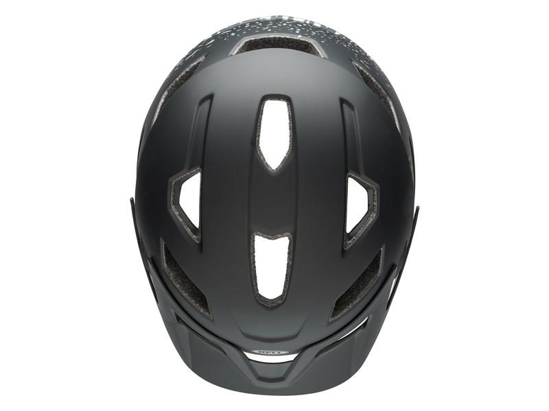 KASK BELL SIDETRACK – czarno-srebrny, 50-57 cm
