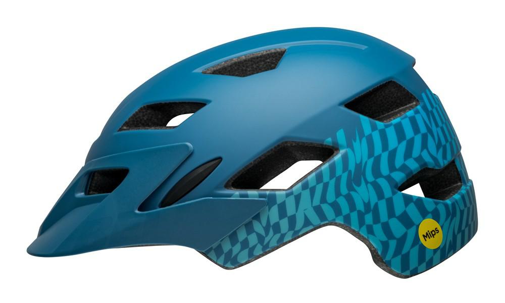 KASK BELL SIDETRACK – niebieski mat, 47-54 cm