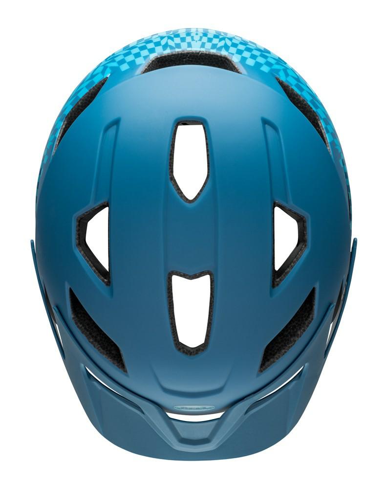 KASK BELL SIDETRACK – niebieski mat, 47-54 cm