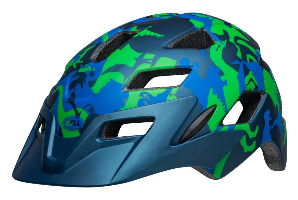 KASK BELL SIDETRACK – niebiesko-zielony, 47-54 cm