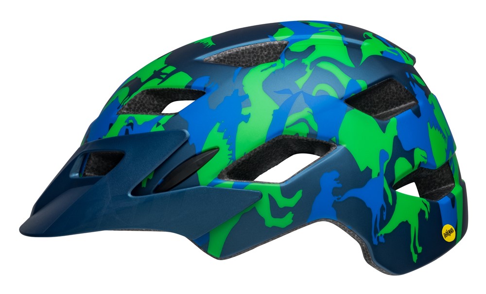 KASK BELL SIDETRACK – niebiesko-zielony, 50-57 cm