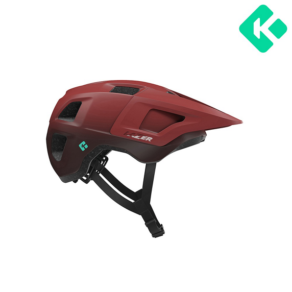 KASK LAZER FINCH KINETICCORE – bordowo-czarny, 50-56 cm