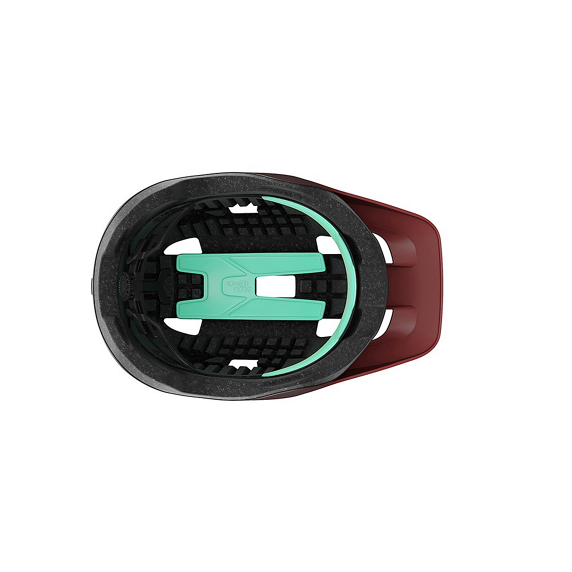 KASK LAZER FINCH KINETICCORE – bordowo-czarny, 50-56 cm