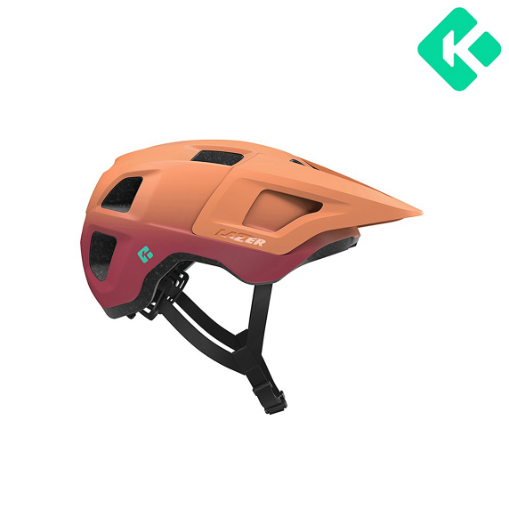KASK LAZER FINCH KINETICCORE – pomarańczowo-czerwony, 50-56 cm
