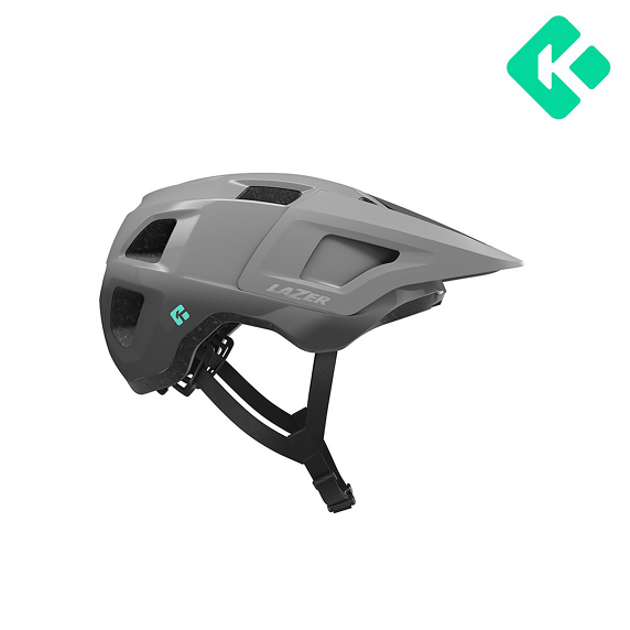 KASK LAZER FINCH KINETICCORE – szary, 50-56 cm