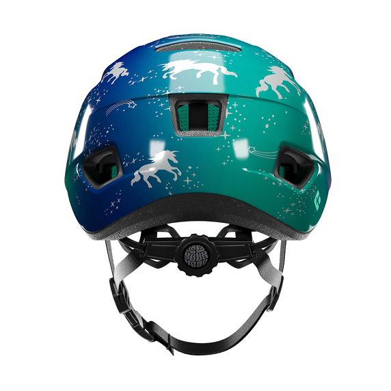 KASK LAZER NUTZ KINETICCORE – zielono-fioletowy, 50-56 cm