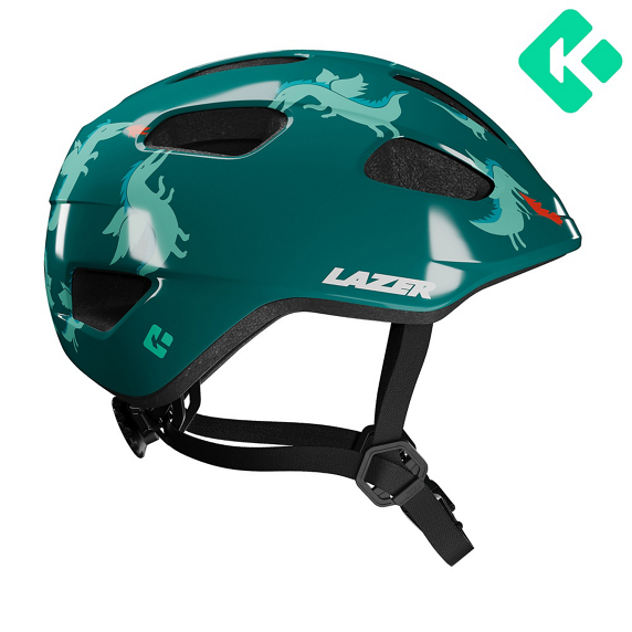 KASK LAZER NUTZ KINETICCORE – zielony, 50-56 cm
