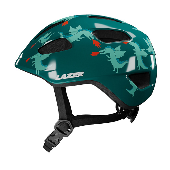 KASK LAZER NUTZ KINETICCORE – zielony, 50-56 cm