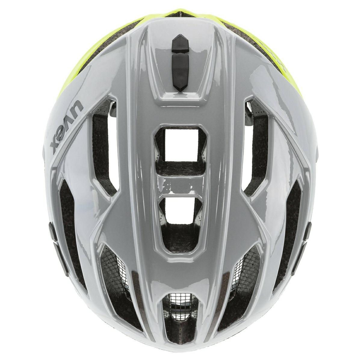 KASK UVEX GRAVEL X – szaro-żółty, 52-57 cm