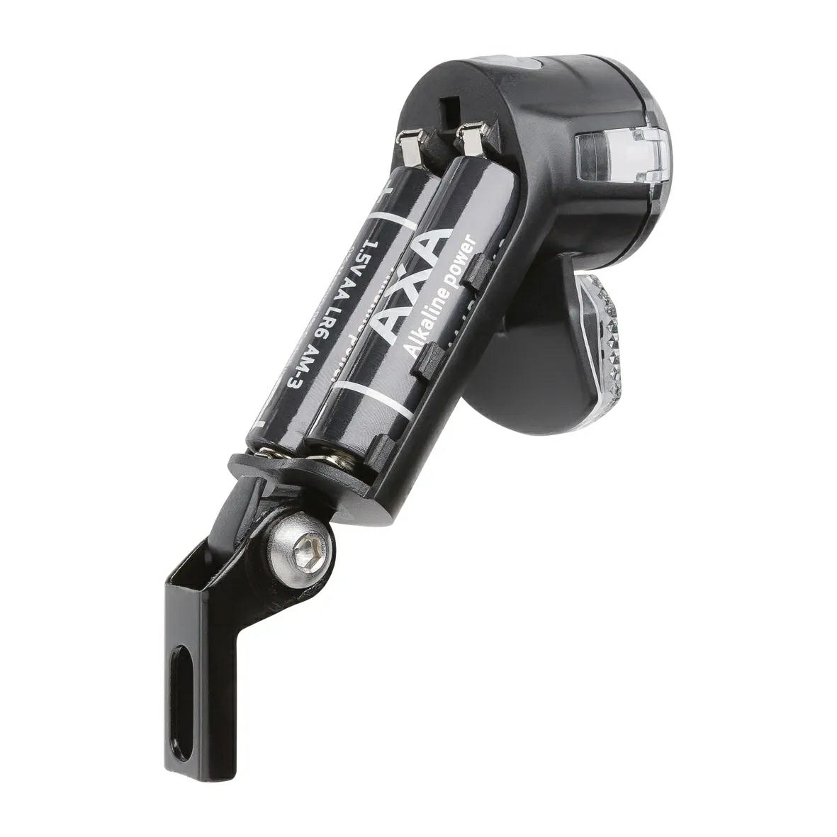 LAMPKA PRZEDNIA ROWEROWA AXA NOX SPORT – przełącznik włącz/wyłącz z funkcją automatycznego wyłączania