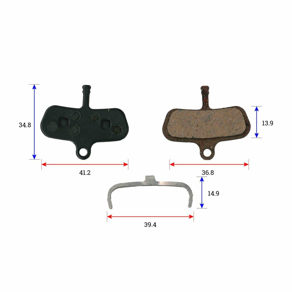 OKŁADZINY HAMULCOWE BARADINE DS-34