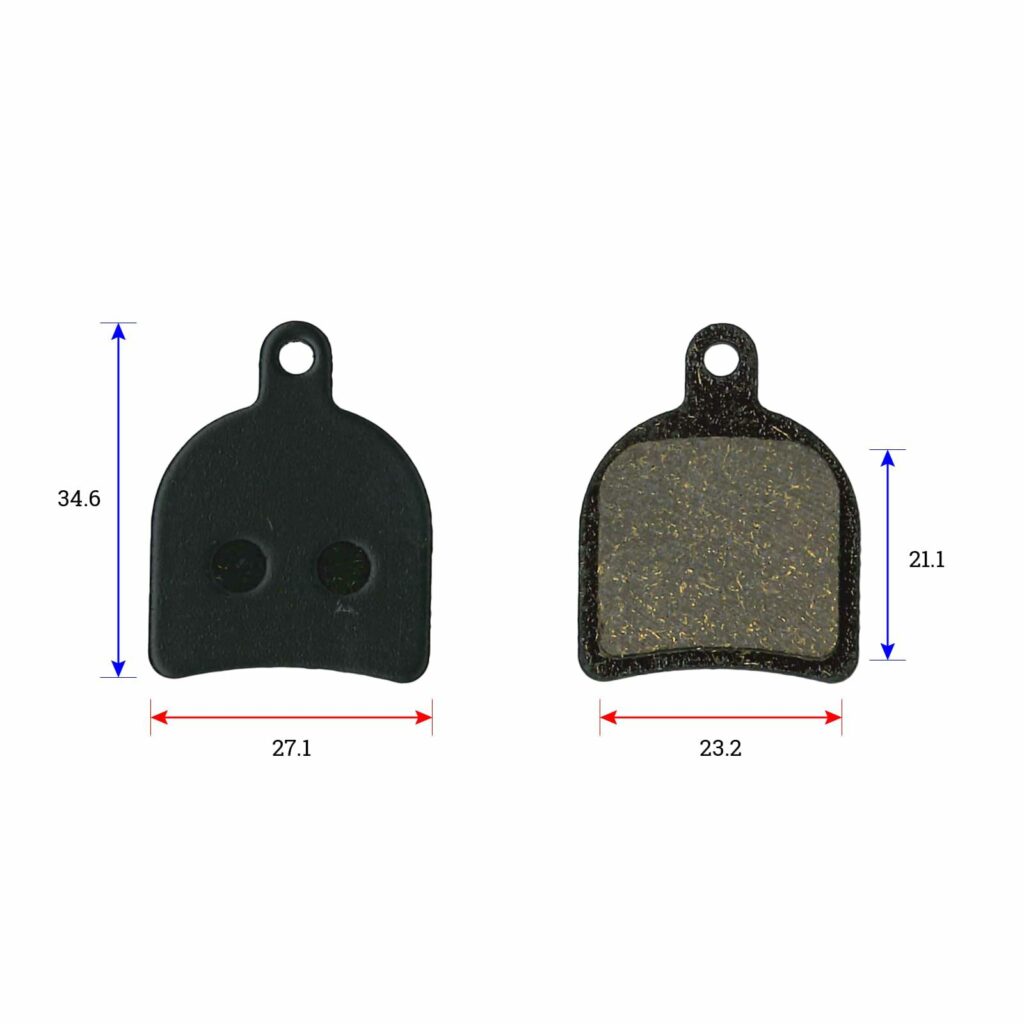 OKŁADZINY HAMULCOWE BARADINE DS-39
