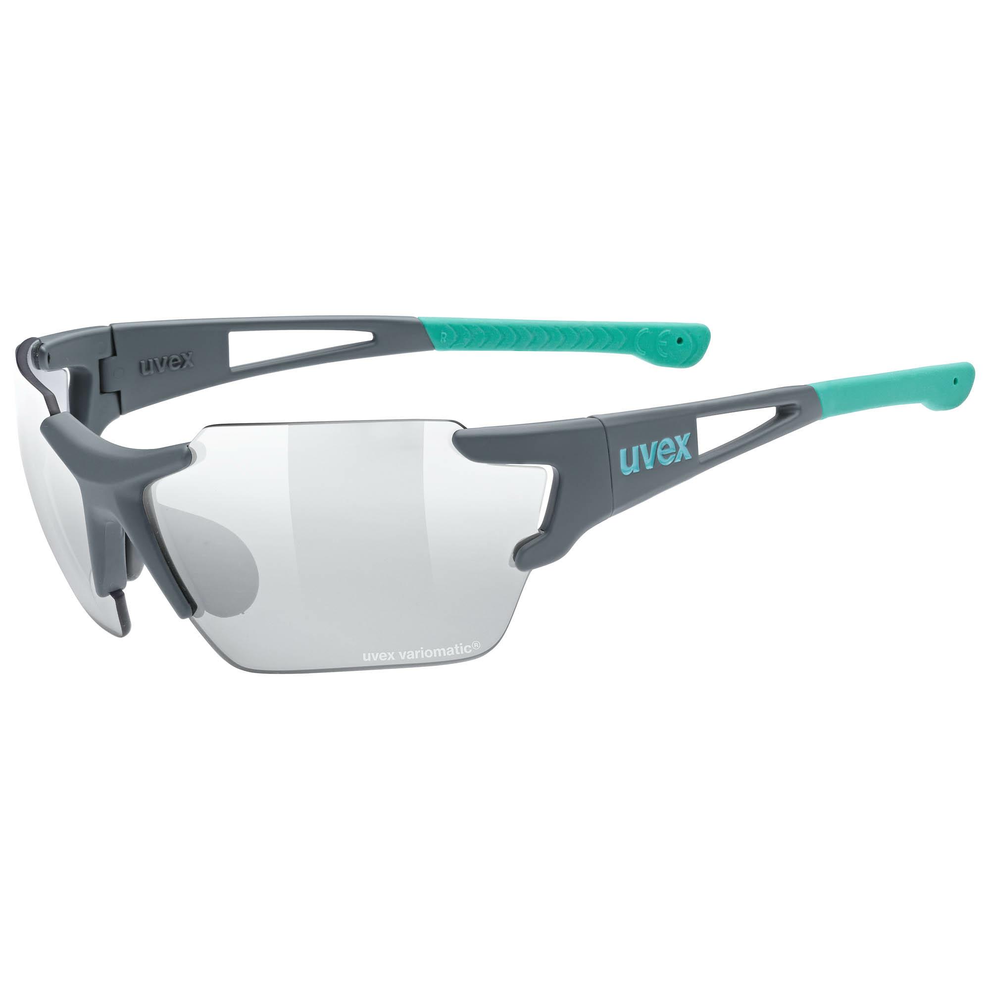 OKULARY UVEX SPORTSTYLE 803 RACE V SMALL – szaro-miętowy