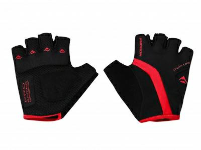 RĘKAWICZKI MERIDA SPORT LINE – czarno-czerwony, XL