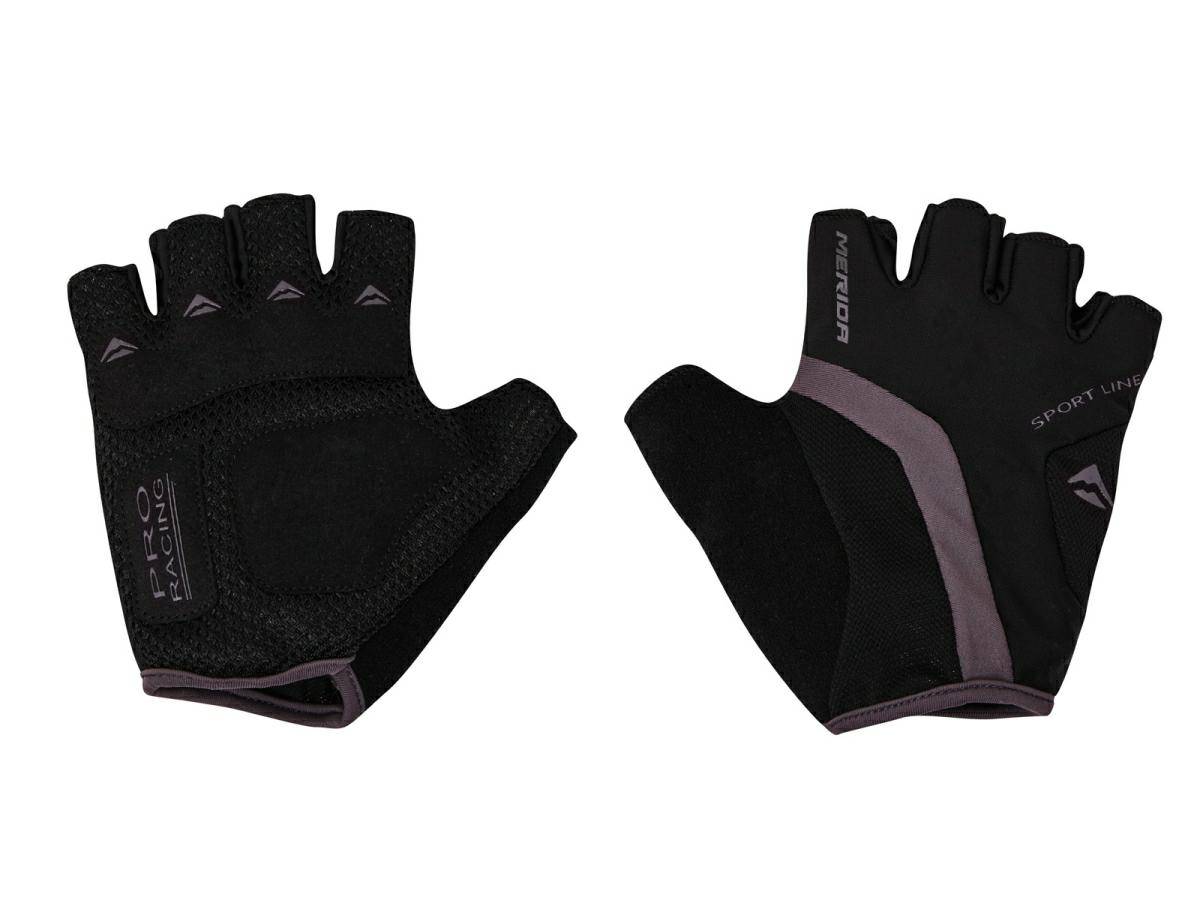 RĘKAWICZKI MERIDA SPORT LINE – czarno-szary, M