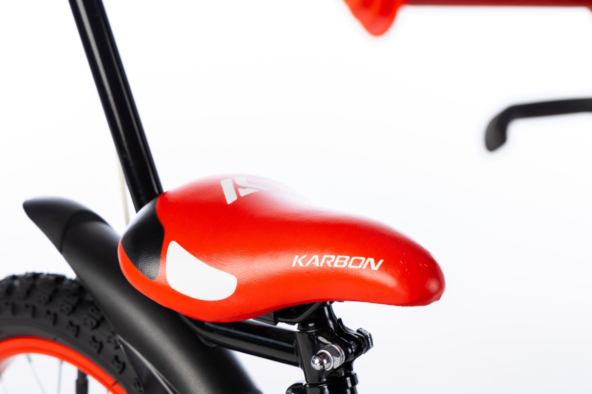 ROWER KARBON 16″ ALVIN – czarno-czerwony
