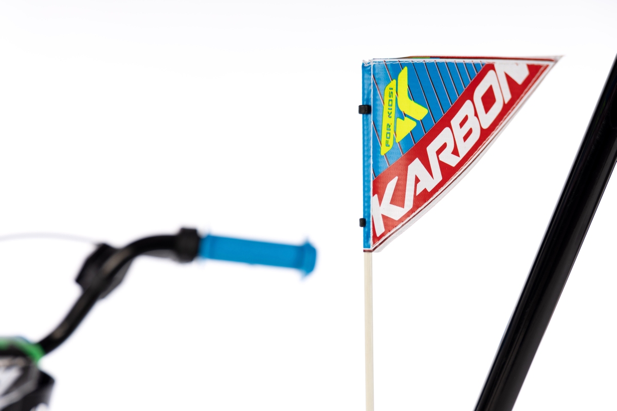 ROWER KARBON 16″ ALVIN – zielono-niebieski