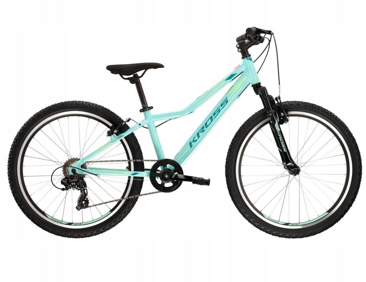 ROWER KROSS LEA JR 1.0 2026 – seledynowo-miętowy połysk
