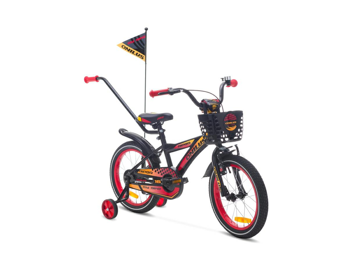 ROWER ONILUS 16″ RIPER BOY – czarno-czerwony