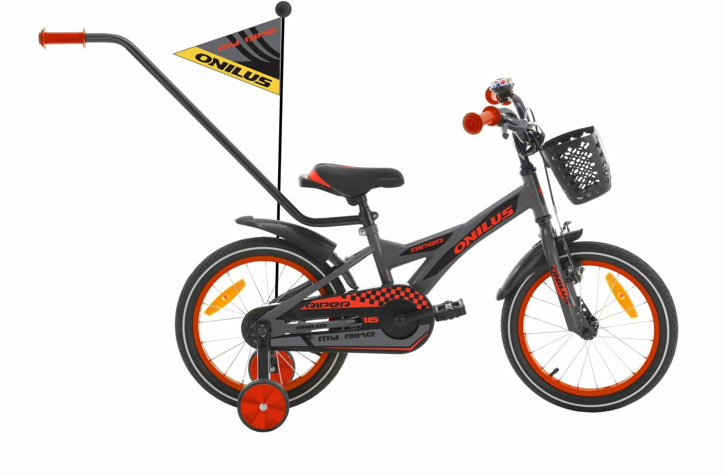 ROWER ONILUS 16″ RIPER BOY – szaro-czerwony