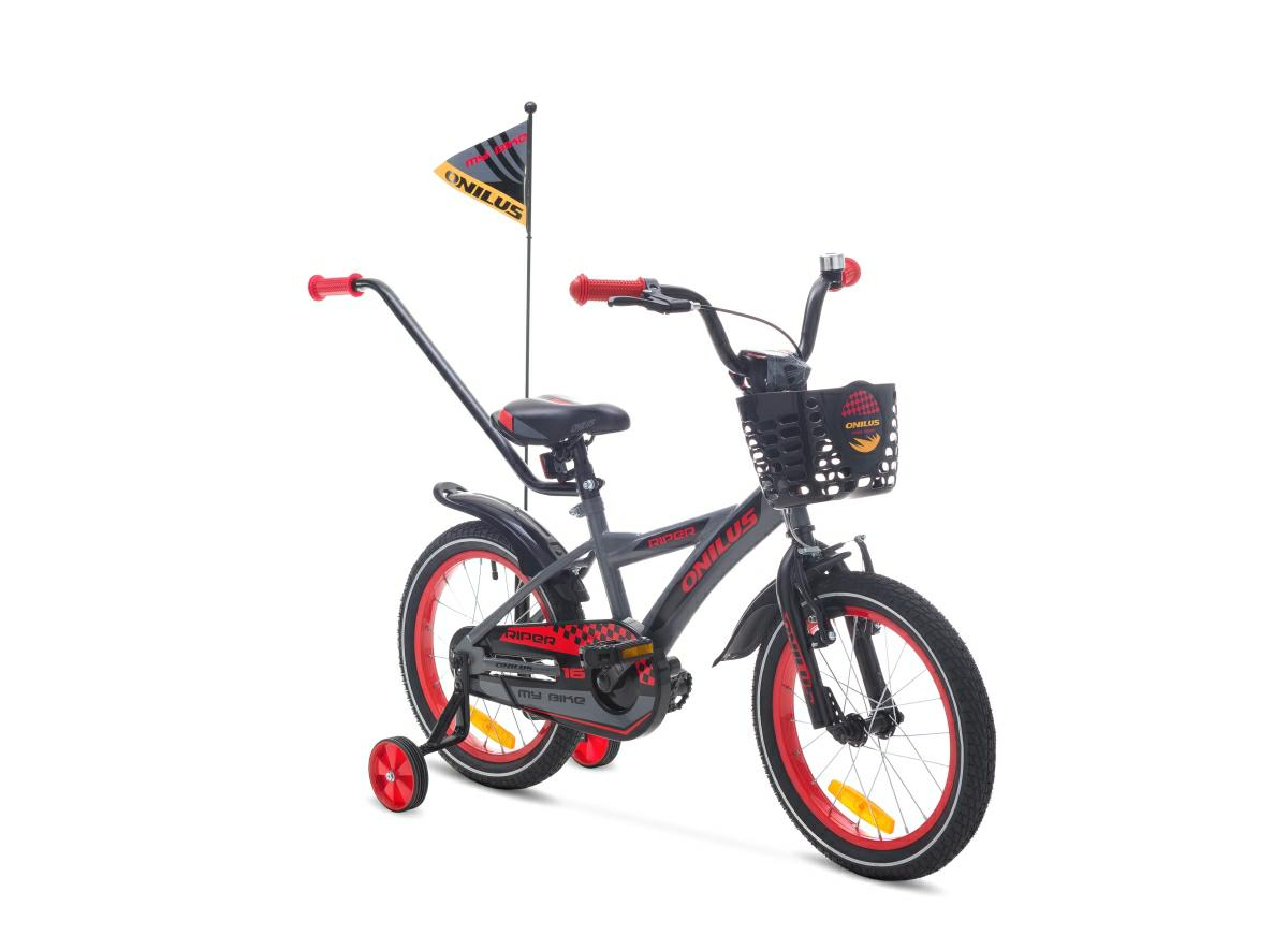 ROWER ONILUS 16″ RIPER BOY – szaro-czerwony
