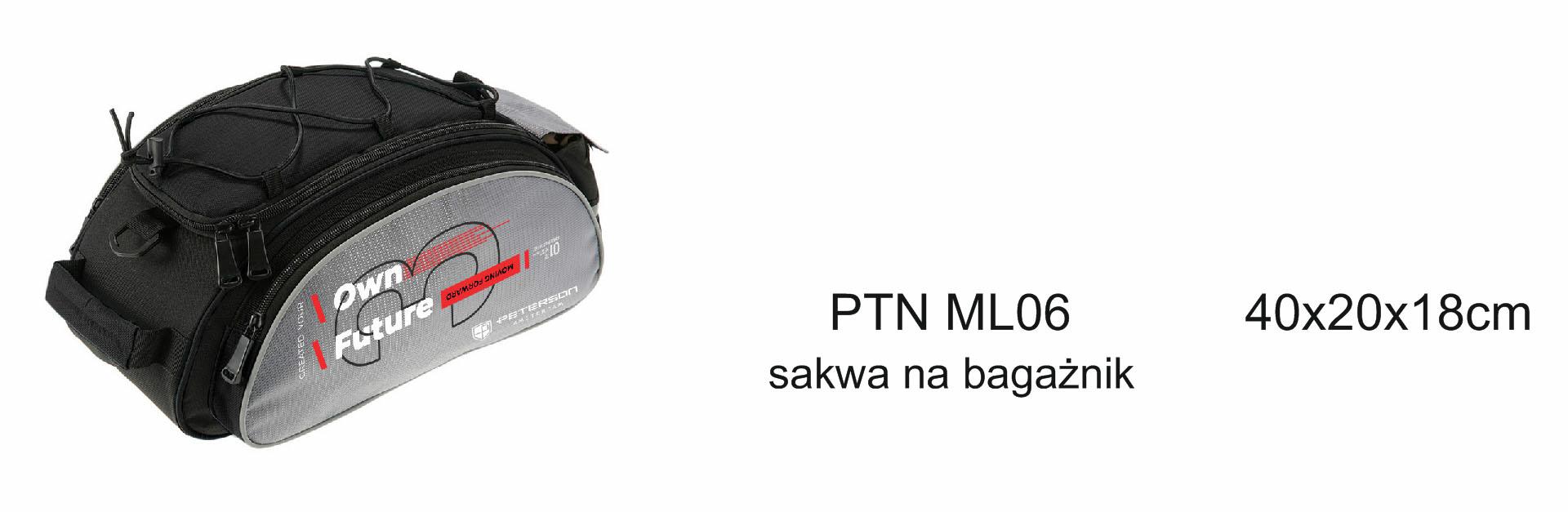 SAKWA NA BAGAŻNIK PETERSON PTN06